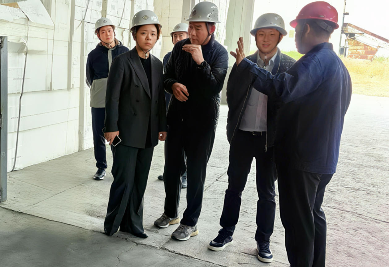 富春环保党委书记、董事长万娇一行赴山东中茂检查指导